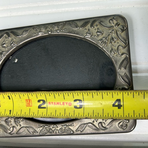 Vintage Frames Silver Photo Frame Wall Hanging Gallery Metal Wood Lot of Four - Picture 8 of 9